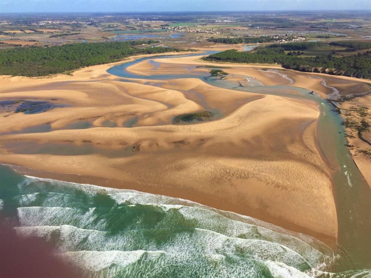 Le Pierani - A 90M De La Mer Saint-Hilaire-de-Talmont Bagian luar foto